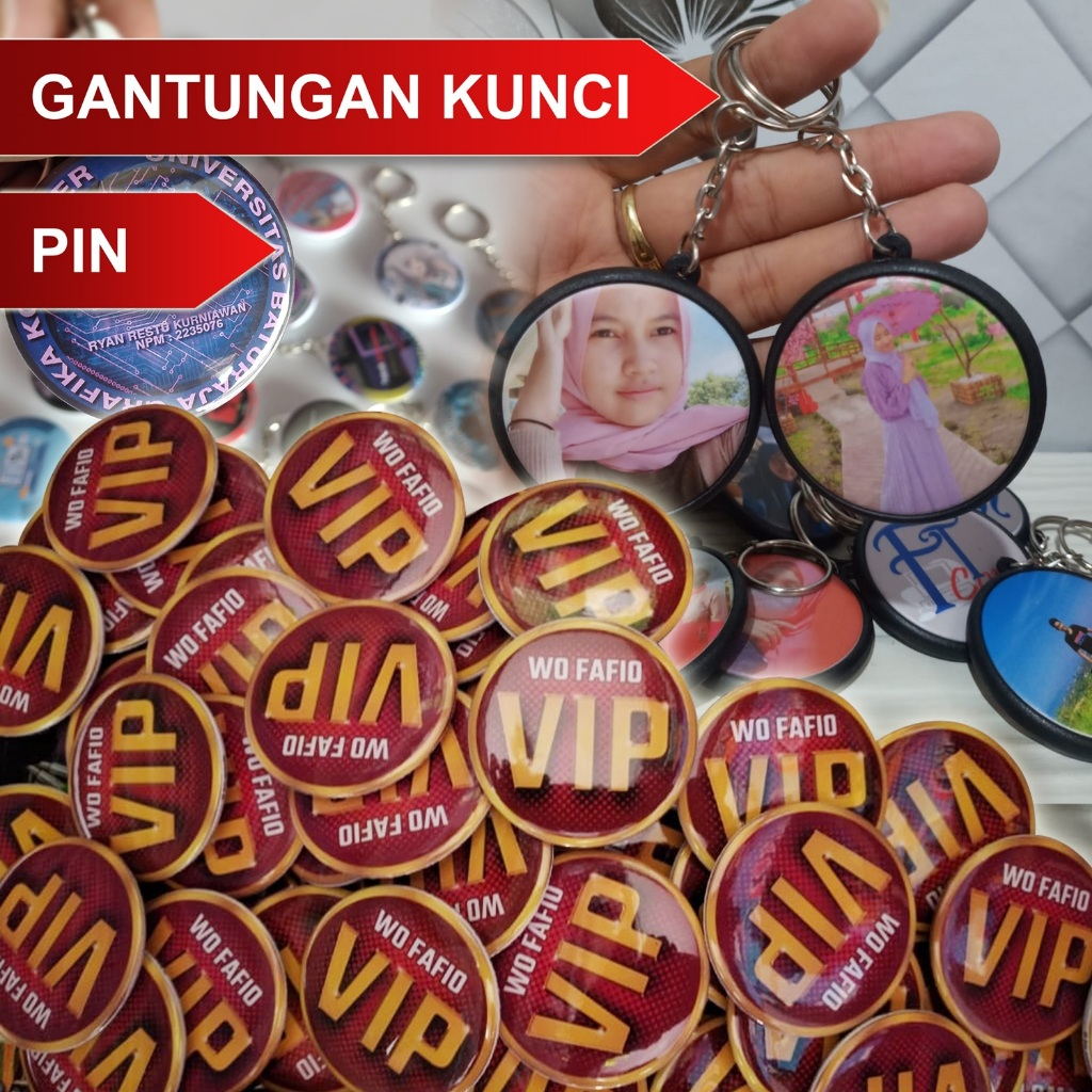 COSTUME PIN | GANTUNGAN KUNCI