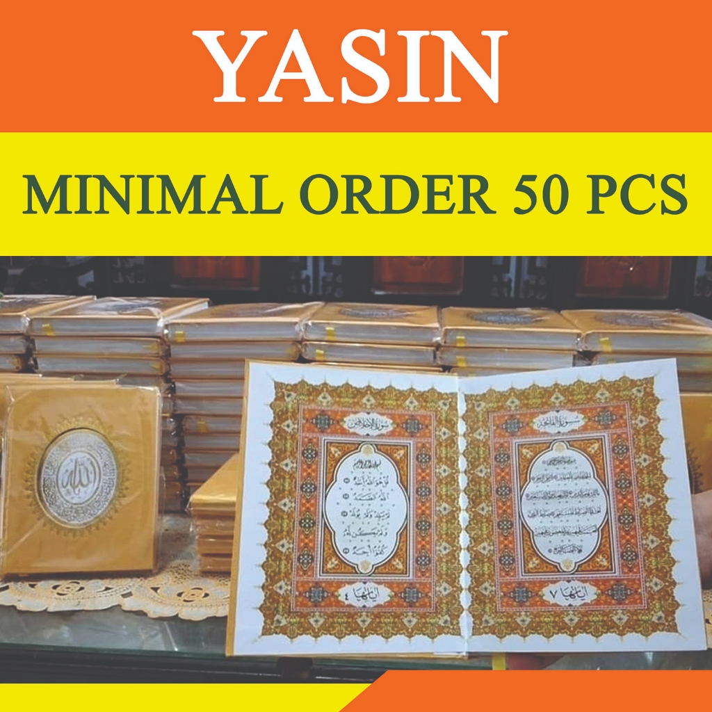 

Yasin dan Tahlil Hardcover Bludru Embosse dan Exclusive