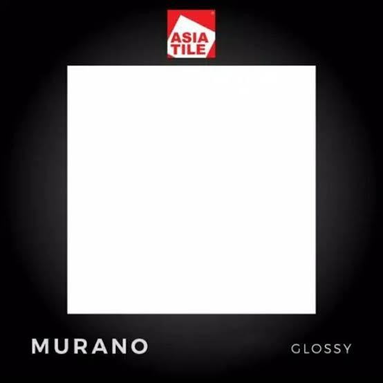 KERAMIK ASIA TILE MURANO ATAU PUTIH POLOS 40X40 GLOSSY KERAMIK LANTAI