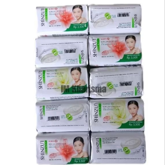 (10 Pcs) Sabun Shinzui 60gram