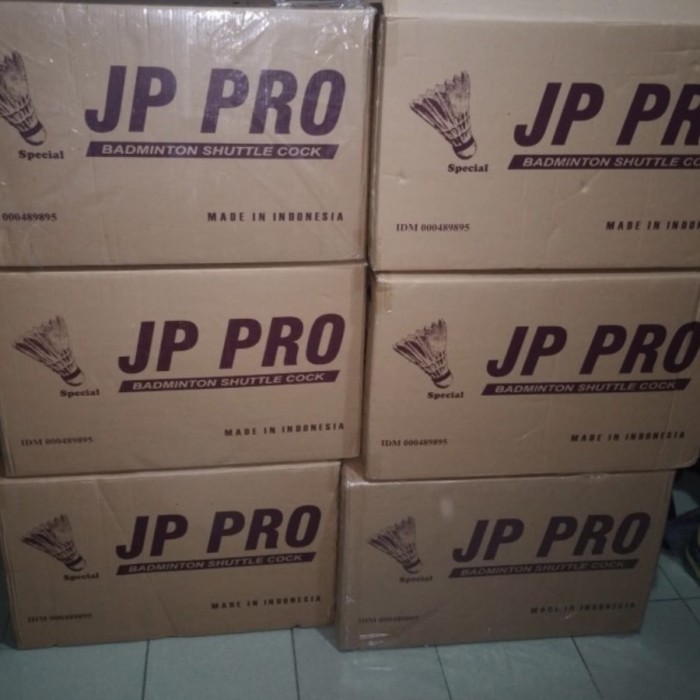 ( SATU DUS / 50 SLOP ) Shuttlecock Badminton JP GOLD  ORIGINAL