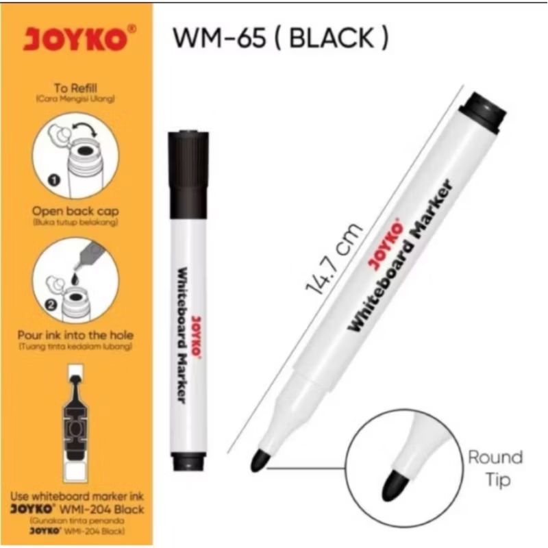 

( ECERAN ) spidol Joyko/spidol papan tulis bisa di hapus/spidol Joyko WM-65