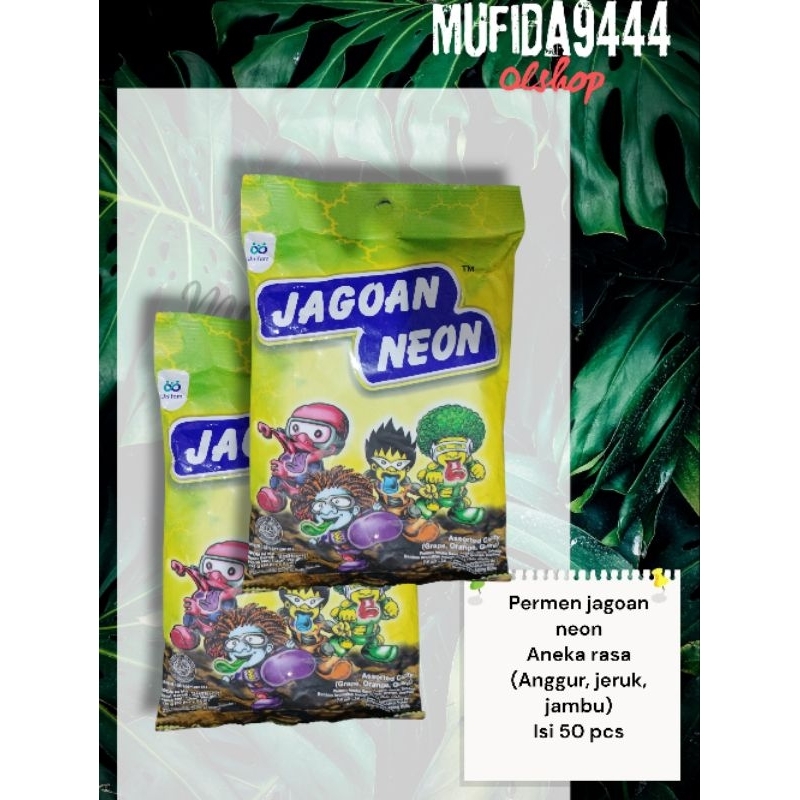 

permen jagoan neon isi 50pcs