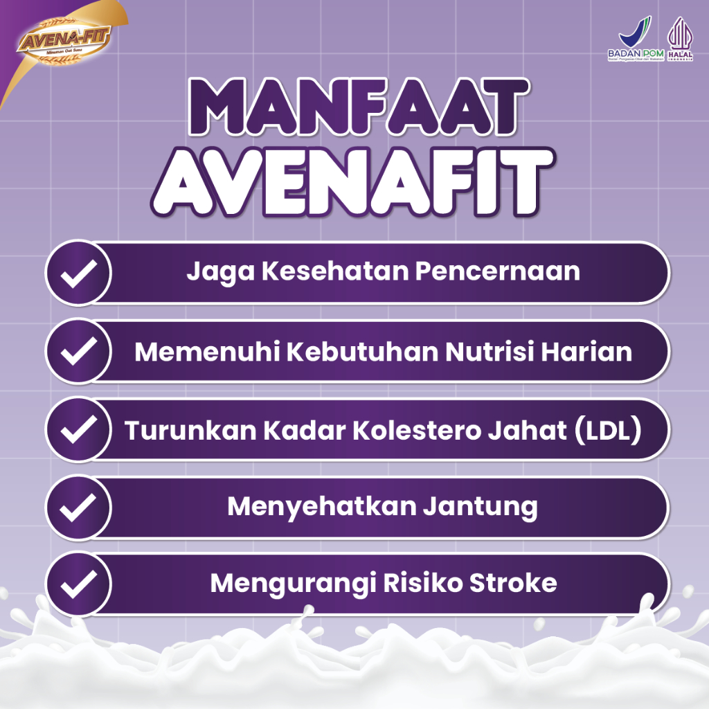 

Avenafit - Susu Oat Pilihan Cerdas untuk Menyehatkan Jantung dan Mengurangi Risiko Penyakit