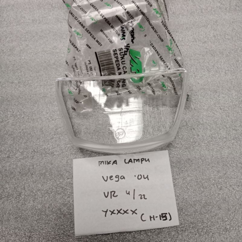 Mika lampu depan Vega R 2004