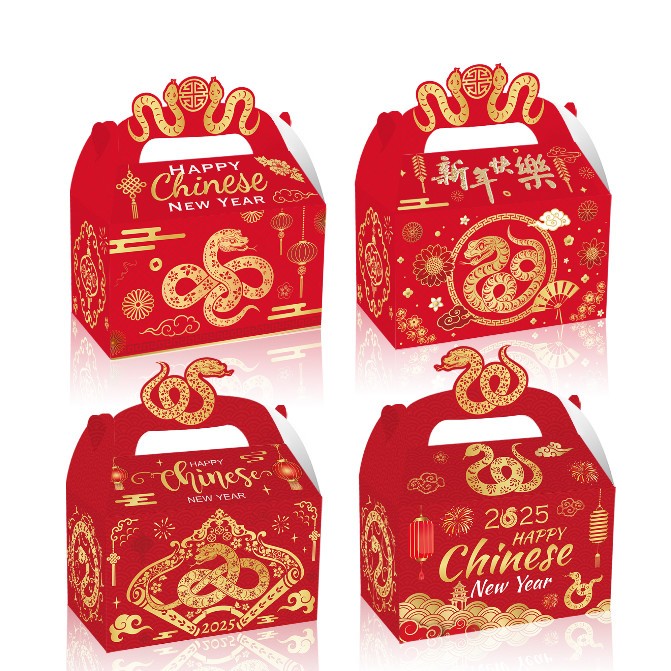 

(GB100) Kotak Segi Imlek 2Toples