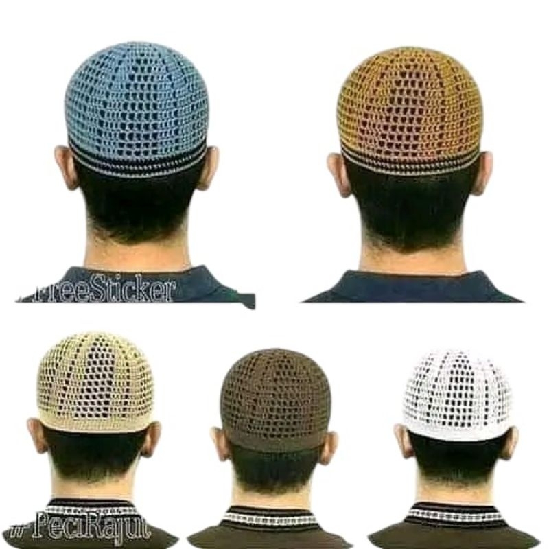 peci rajut sulam Yaman / Aripin termurah