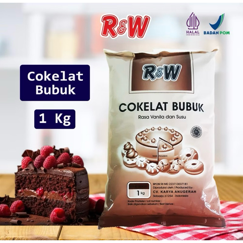 

coklat bubuk R&W kemasan 1kg