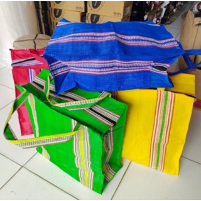 Tas Belanja/Tas Laundy/Tas Jala Kecil Besar/Tas Karung Tebal Bahan Nilon/Tas Serbaguna/Tas Pakaian R