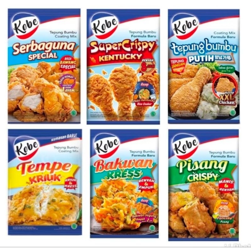 

Tepung Kobe Kriuk All varian 70gr