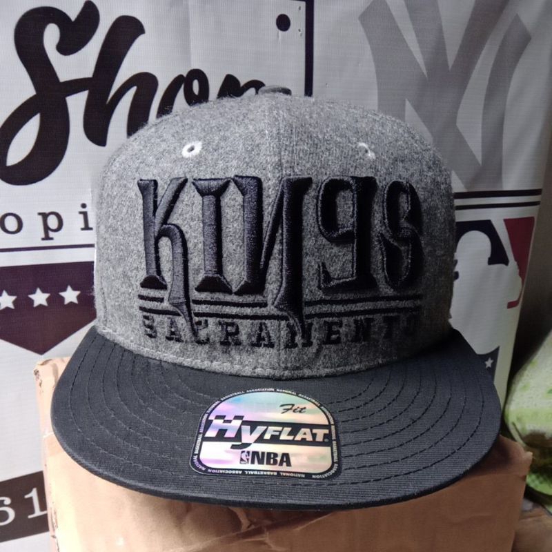 Topi second Snapback original Kings by NBA Western Hyflat