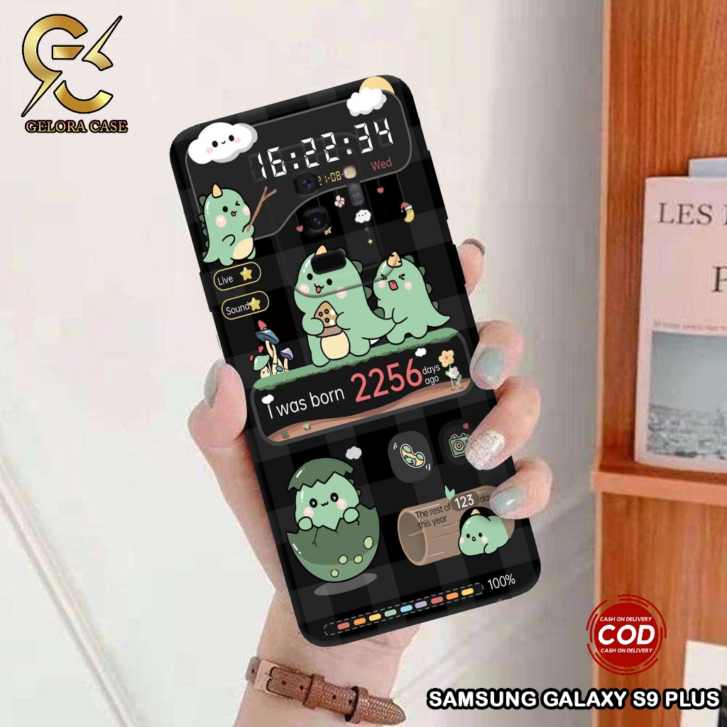 Softcase Samsung Galaxy S9 Plus - Geloracase - Casing Samsung S9 Plus  - Motif case Cartoon - Samsun