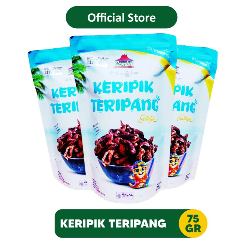 

Keripik Teripang Gurih Renyah 75gr | Oleh Oleh Khas Batu Malang - 510001