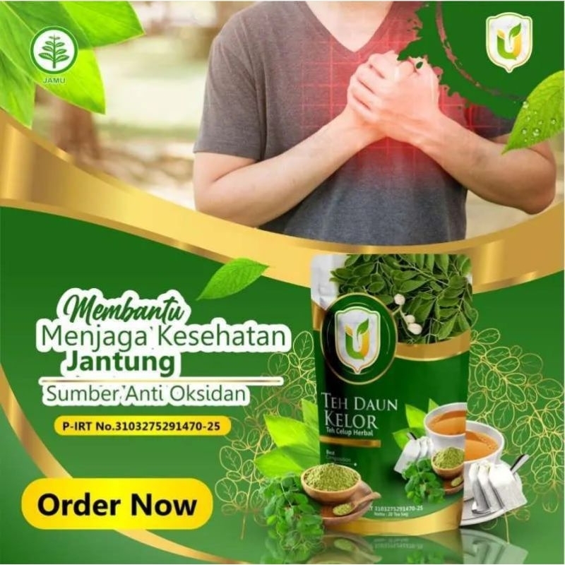 

Teh Celup Daun Kelor Membantu Menjaga Kesehatan Jantung, membantu meningkatkan & menjaga kesehatan Imunitas