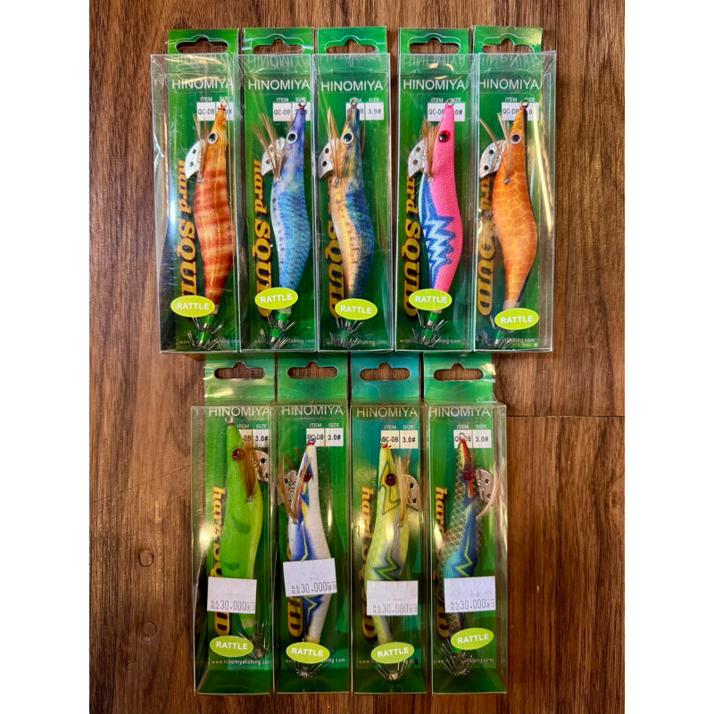 Umpan / Lure Egi Cumi Squid Hinomiya 3.0