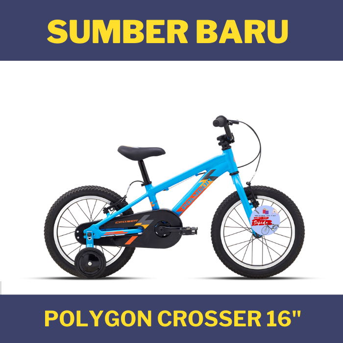 Sepeda Bmx Polygon Crosser 16" Alloy