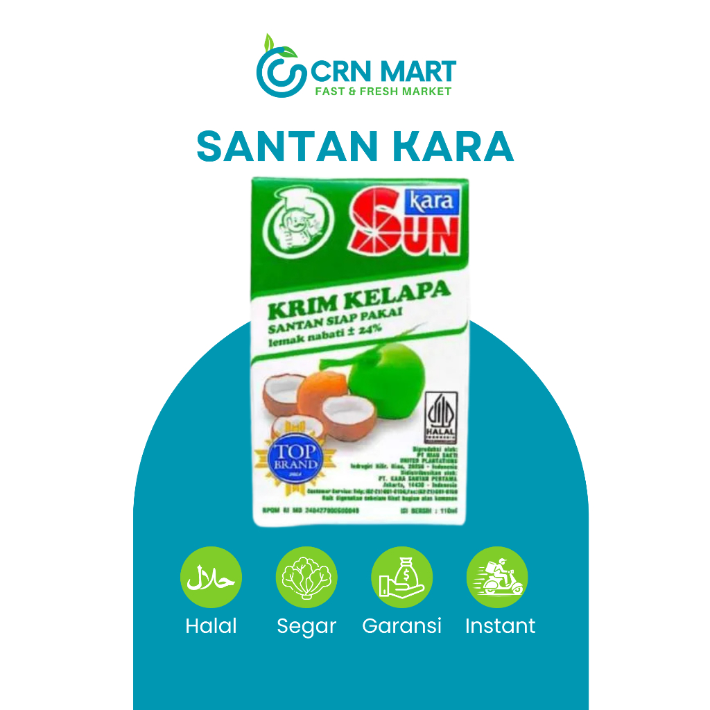 

CRN MART - Sun Kara Santan Cair Kemasan 110 ml
