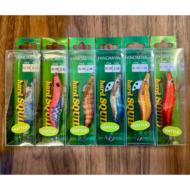 Umpan / Lure Egi Cumi Squid Hinomiya Rattle 2.0