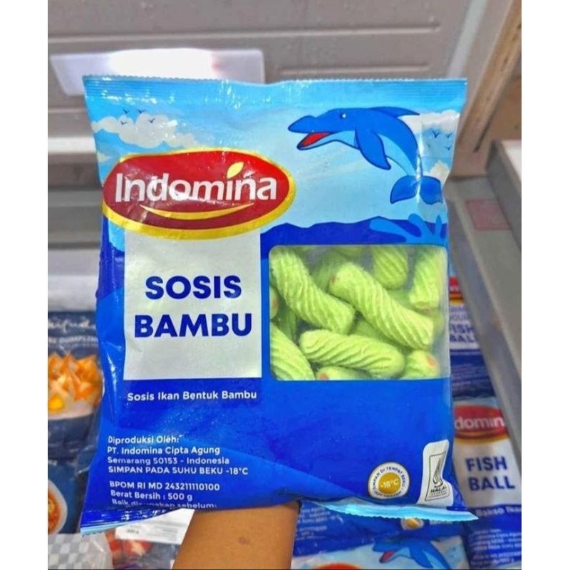 

Sosis bambu indomina 500gr