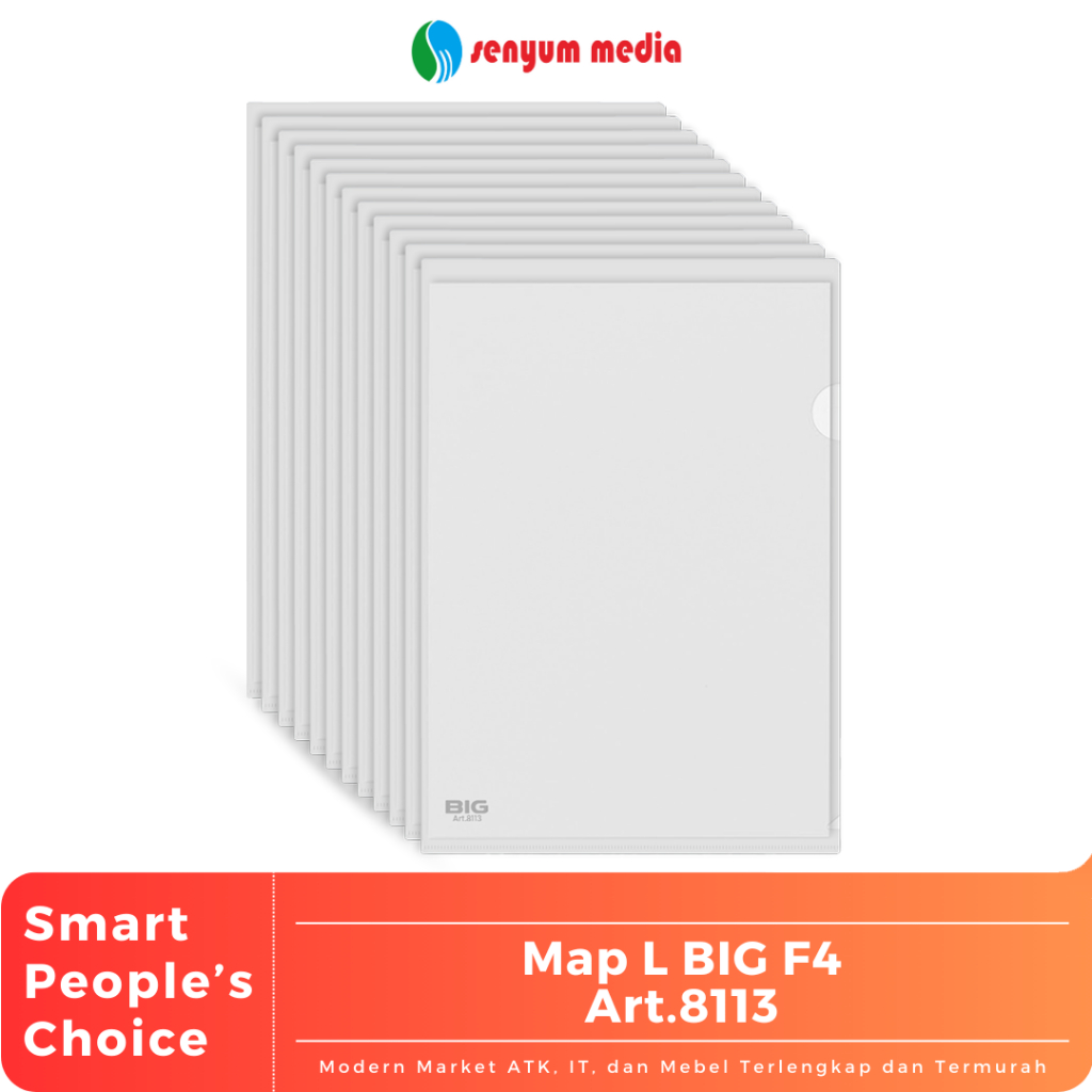 

Map L BIG F4 Art.8113 (1 Lusin Isi 12 Pcs) (S:DZN)