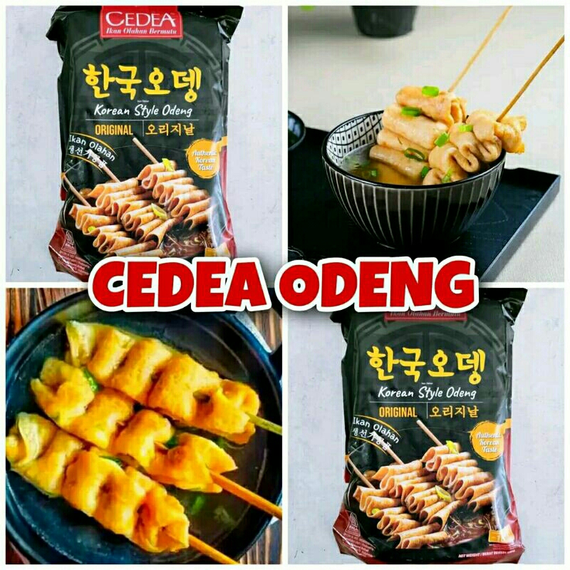 

Cedea Odeng rasa Original atau cedea Odeng pedas / Odeng cedea khas Korea