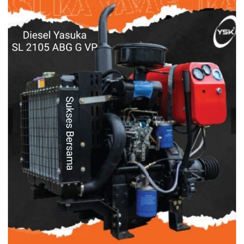 Diesel Solar Yasuka SL 2105 ABG G VP ( 2 Cylinder)