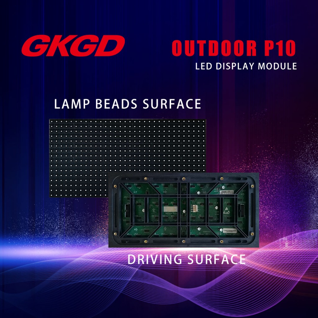 Module P10 OUTDOOR RGB full color SMD Scan 1/2 GKGD