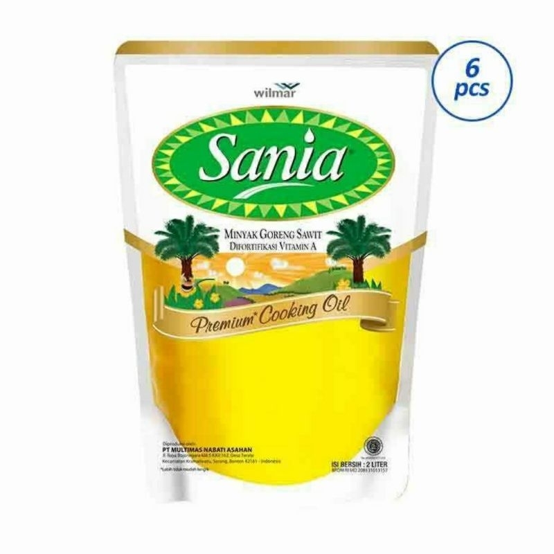 

Minyak Goreng Sania 2 Liter 1 Pcs
