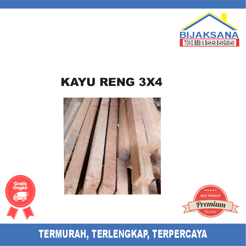 KAYU RENG 3X4