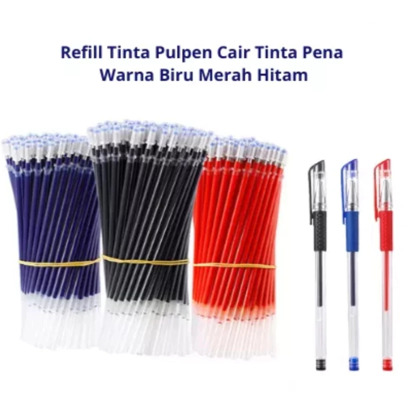 

COD Refiil Pena Gel Tinta Cair / Isi Ulang Tinta Pulpen Warna Pen Gel Reffil 0.5 MM