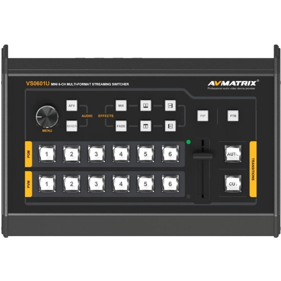 AVMATRIX VS0605U 6CH SDI/HDMI Multi-format Streaming Switcher