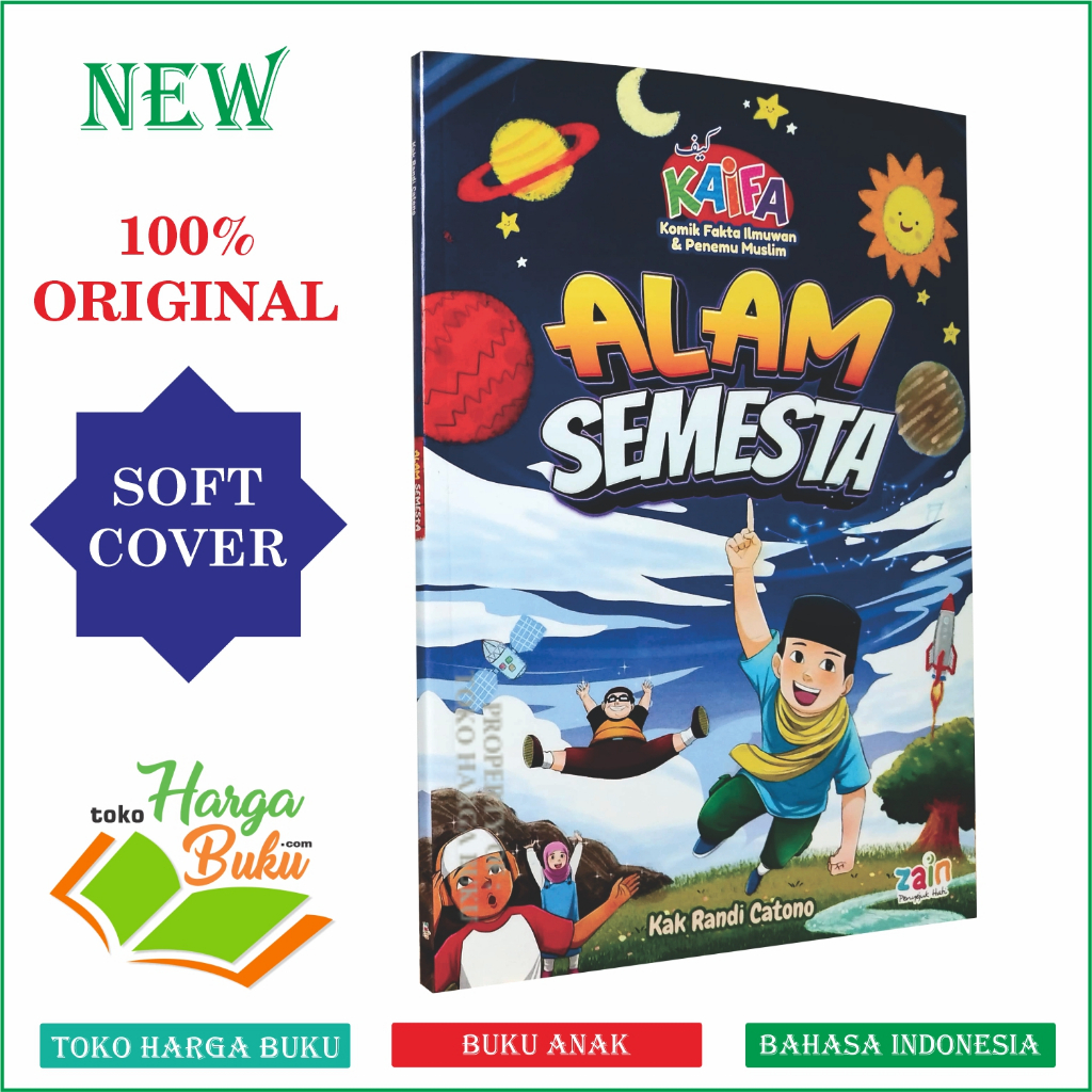 Foto Komik Alam Semesta Kaifa Komik Fakta Ilmuwan & Penemu Muslim FULL COLOR Buku Anak Islami - ZAIN