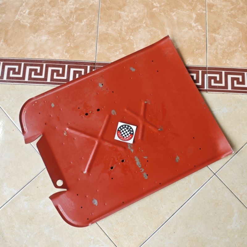 DEK LANTAI VESPA SUPER SPRINT BAHAN TEBAL DETAIL