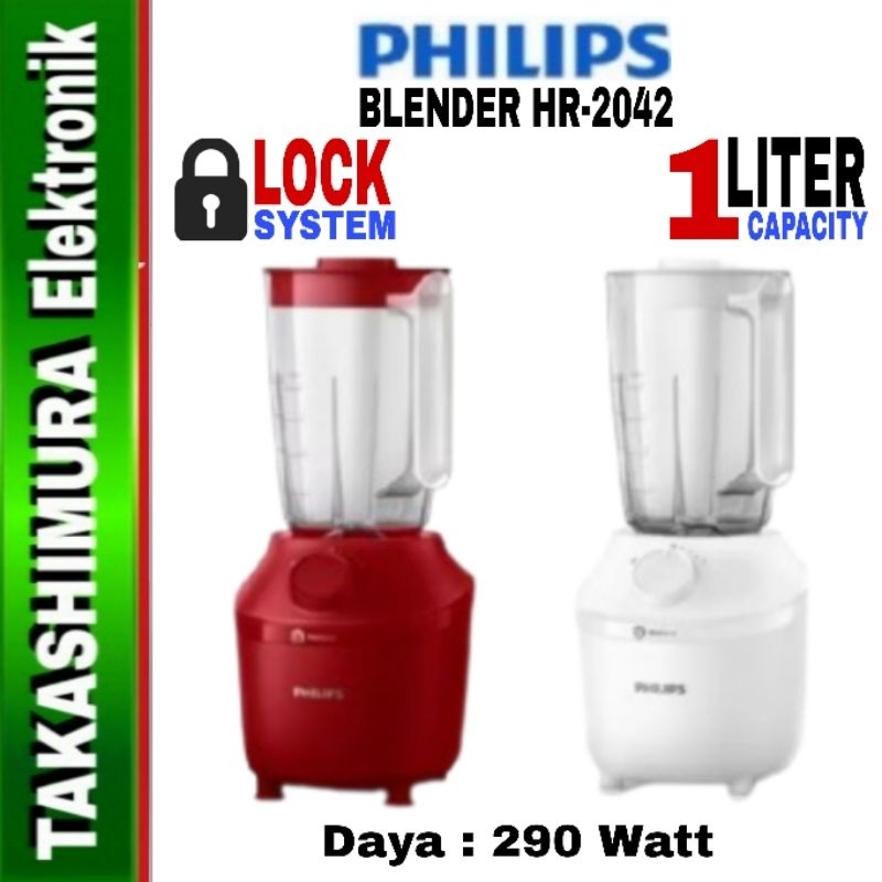 PHILIPS BLENDER HR-2042 / HR 2042 PLASTIK