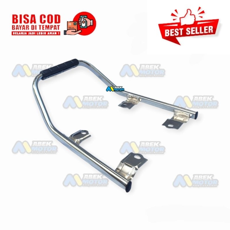 Behel Begel Belakang Motor Grand Legenda impresa Sabit Grand Besi Krom Tebal