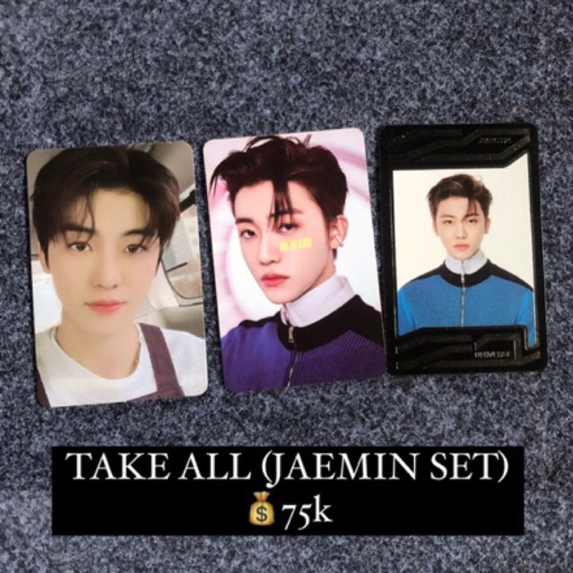 (75KGET3PCOFFICIAL) WTS PHOTOCARD OFFICIAL JAEMIN NCT || PC NA JAEMIN NCT DREAM