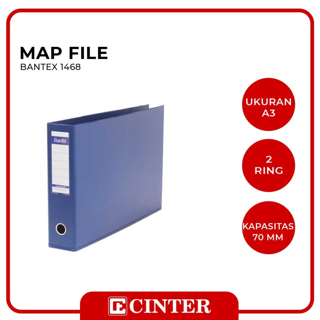 

BANTEX - MAP / MAP ORDNER / ORGANIZER FILE 1468 A3 70 MM