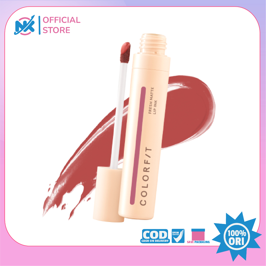 Wardah Colorfit Fresh Lip Ink Serum