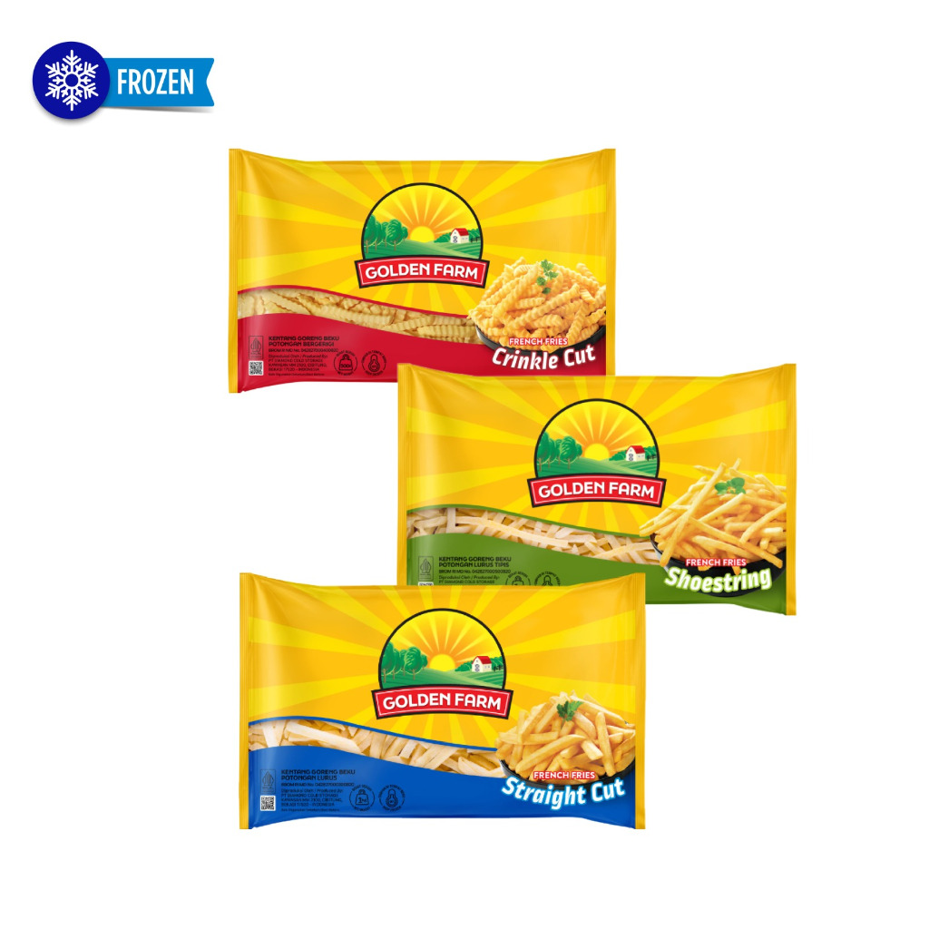 

GOLDENFARM FRENCH FRIES 1 KG