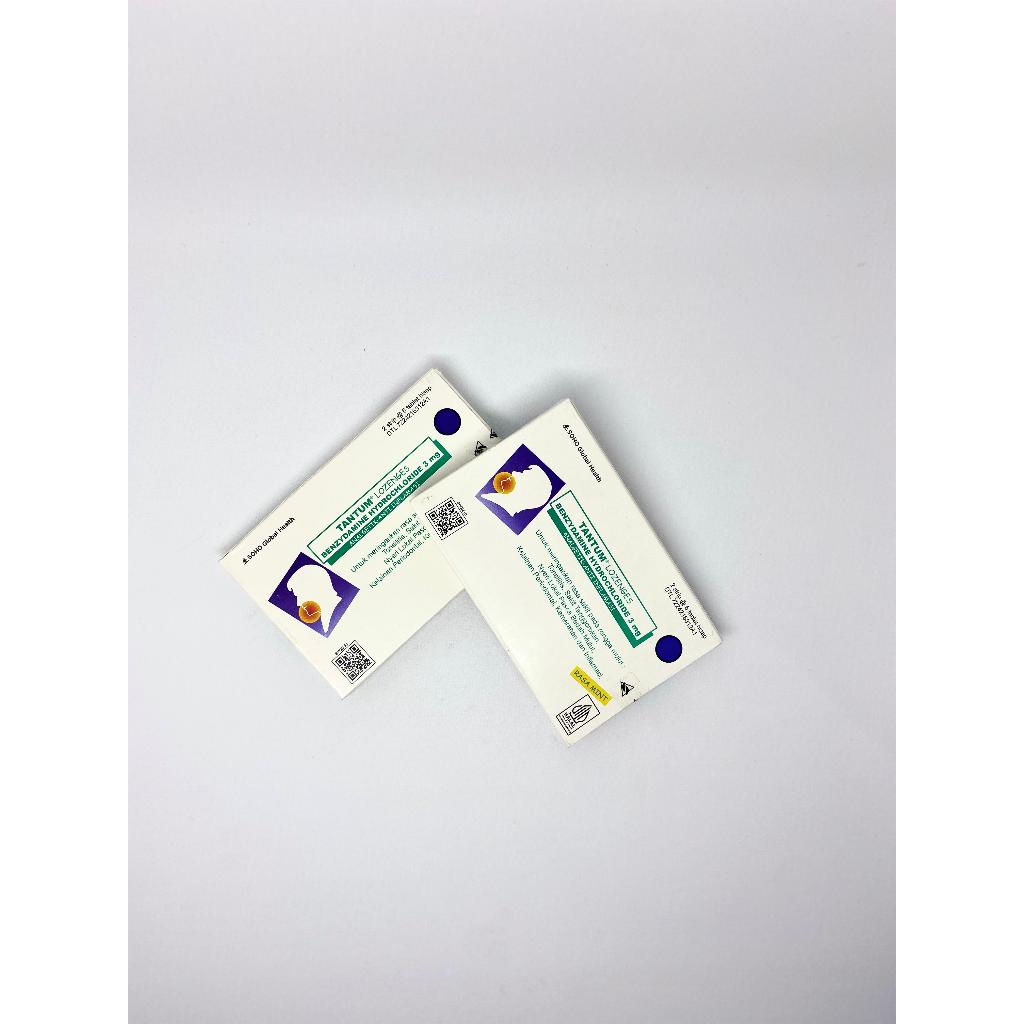 

Tantum Lozenges (Permen Antiseptik Tenggorokan)