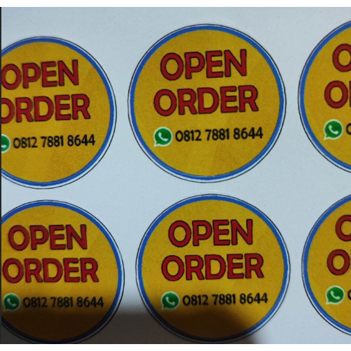 

Sticker Label + Cutting A3