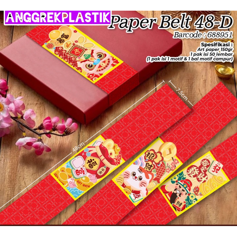 

paper belt Imlek CNY