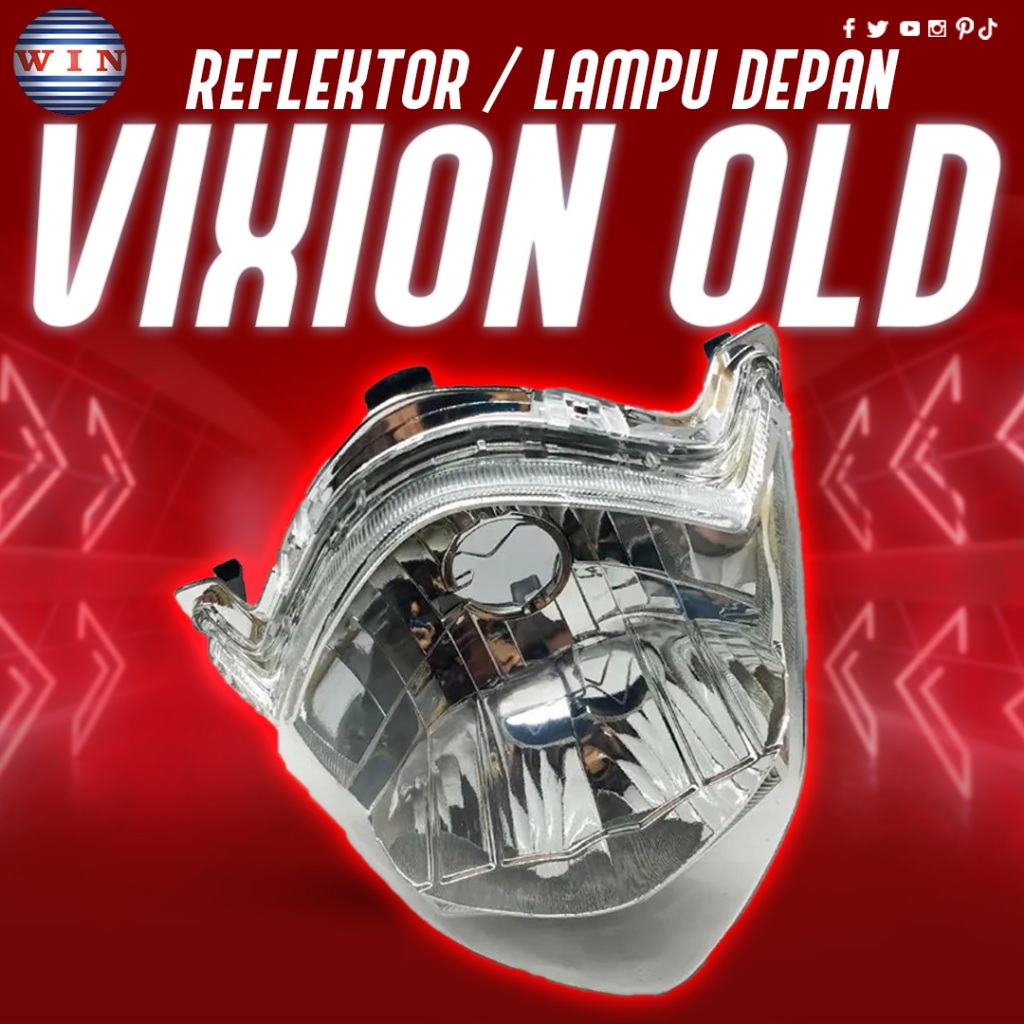 LAMPU DEPAN REFLEKTOR REFLECTOR WIN VIXION OLD VIXION 2010