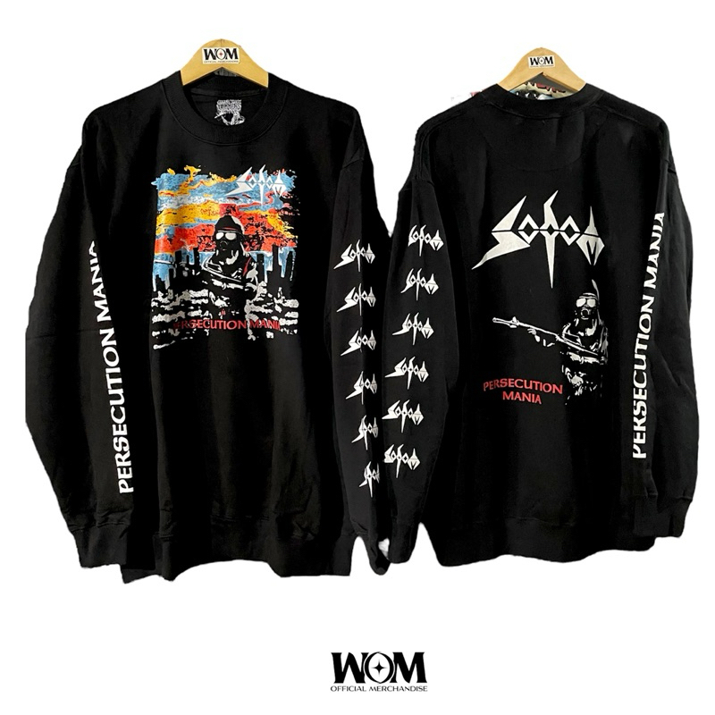 Crewneck Band Sodom / Sweater Band Sodom - Persecution Mania