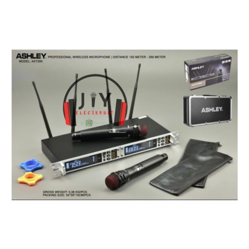 Microphone Mic Wireless Ashley AXT200 AXT 200 AXT-200 Original