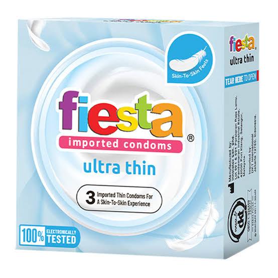 Fiesta Imported Condoms Ultra Thin isi 3