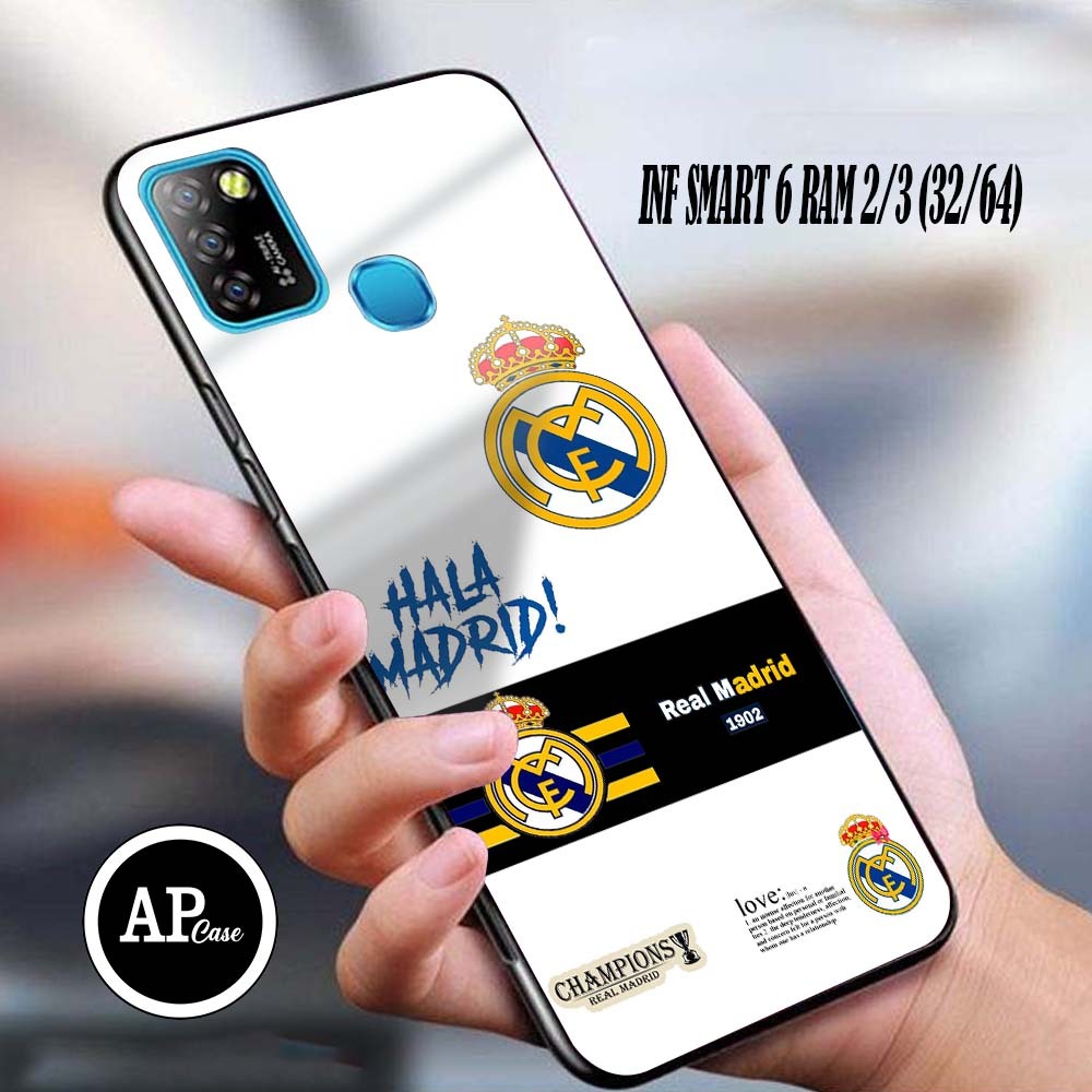 Case INFINIX SMART 5/6 RAM 2/3 (32/64) casing glossy Motif Bola Terbaru Ap Case - Custom Case - Casi