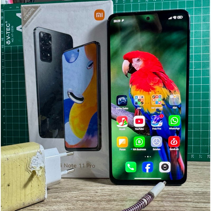 Redmi note 11 pro 8/128 ada minus