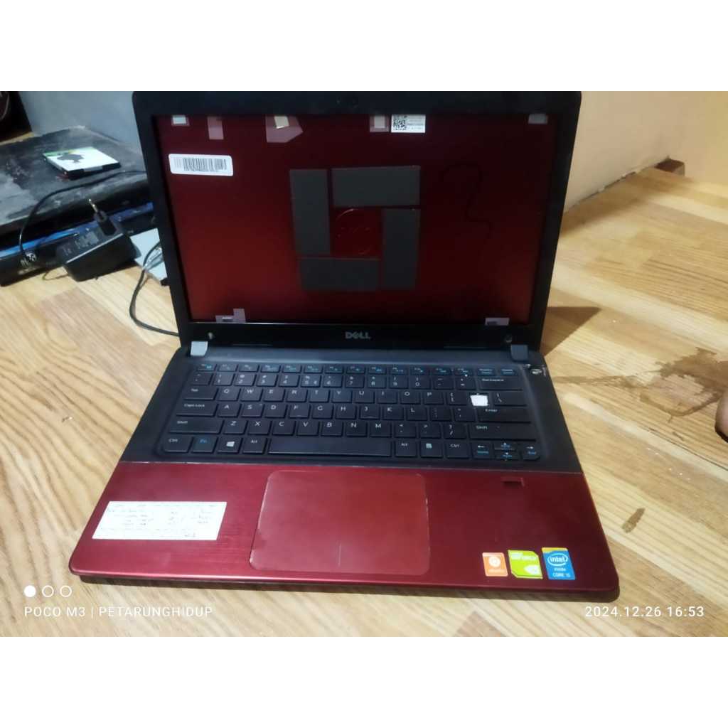 Case casing kesing Dell Vostro 5460 V5460 5470 P41G AEJW8 Merah