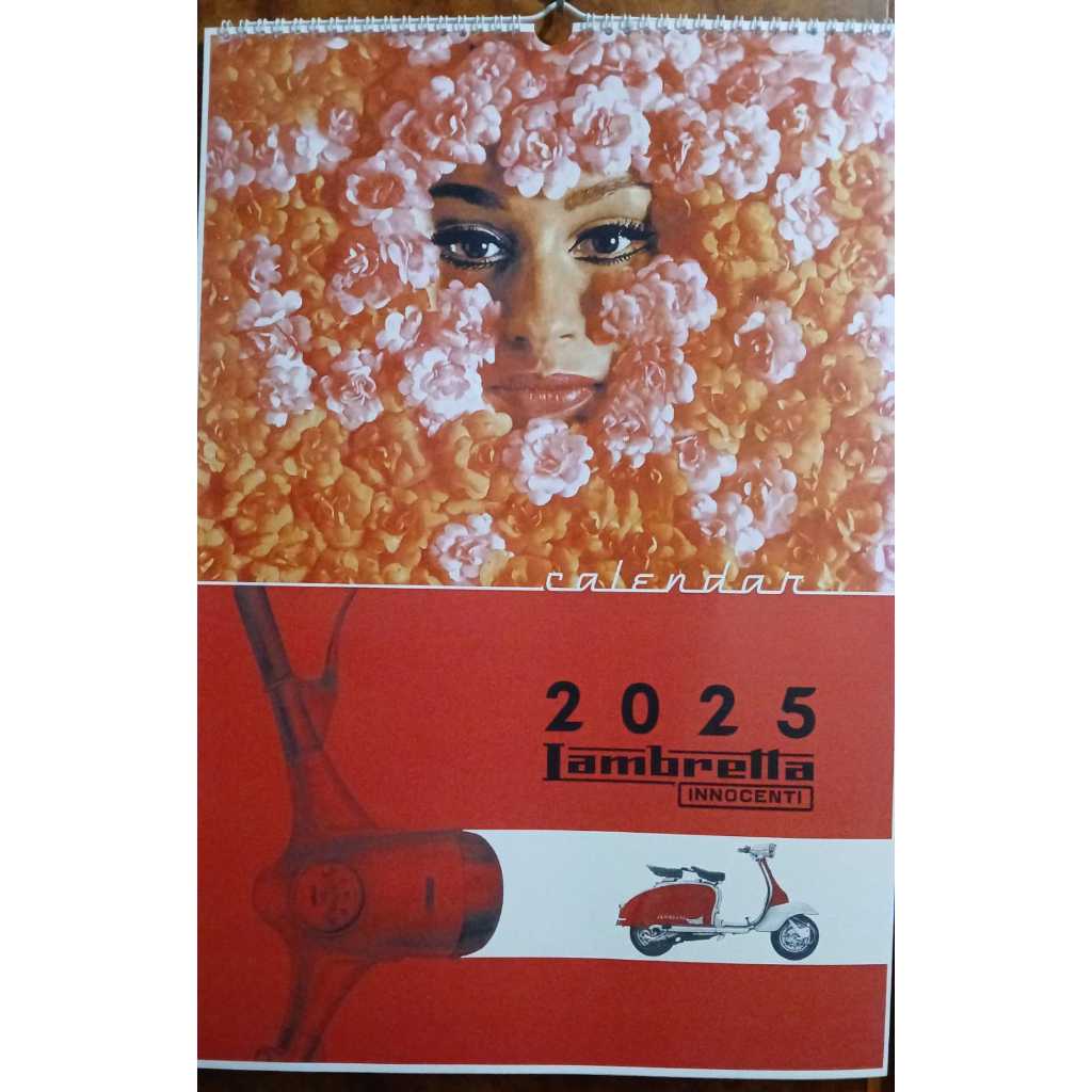 

KALENDER DINDING LAMBRETTA 2025, 2 BULANAN